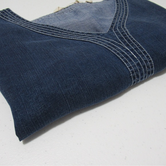 Soft Surroundings Chambray Tunic Top Size Small - Picture 14 of 14